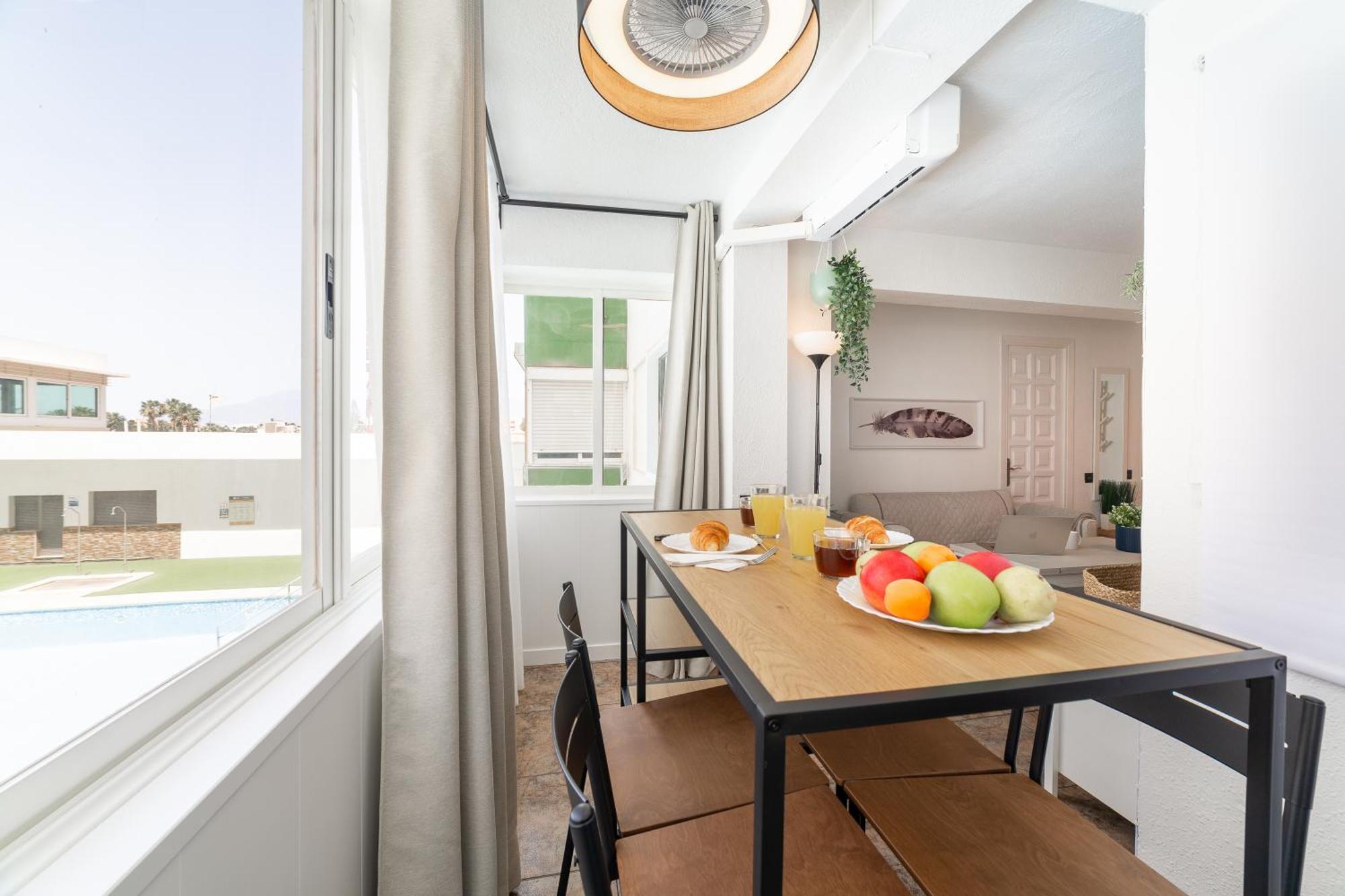 Trendyhomes Gaviotas, Playa A Un Par De Minutos Andando Y Aire Acondicionado Roquetas de Mar Exterior foto